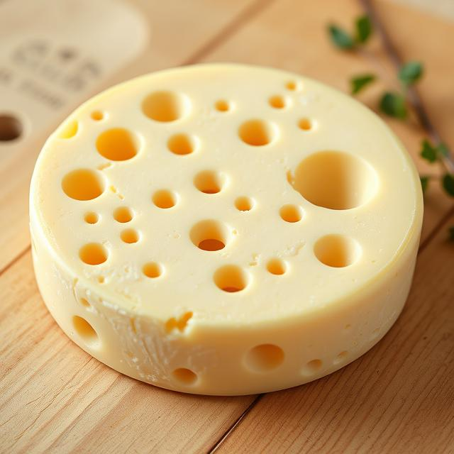 Figure 1: Emmental cheese is full of holes.