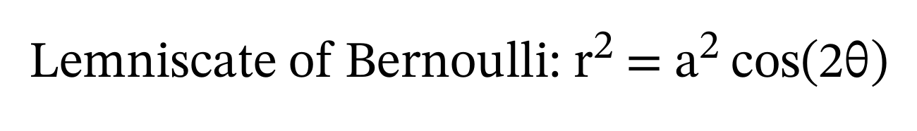 Figure 9: The title without mathematical fonts.